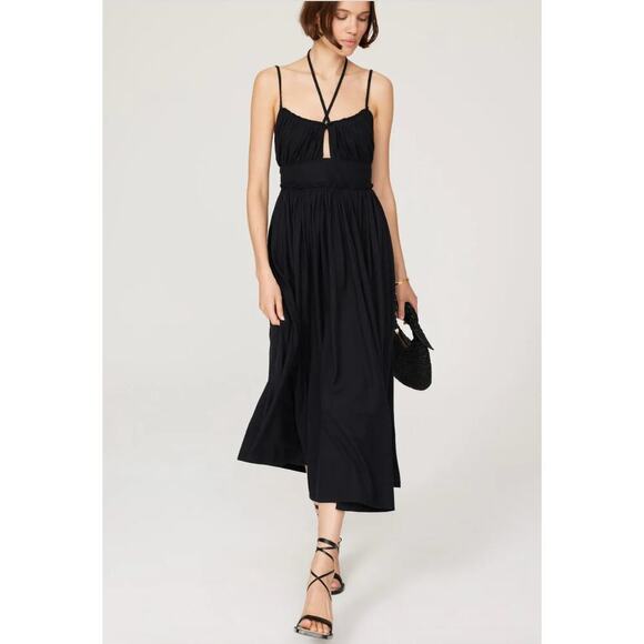 Ulla Johnson Black Strappy Freya Dress Sz 8 - Picture 2 of 9